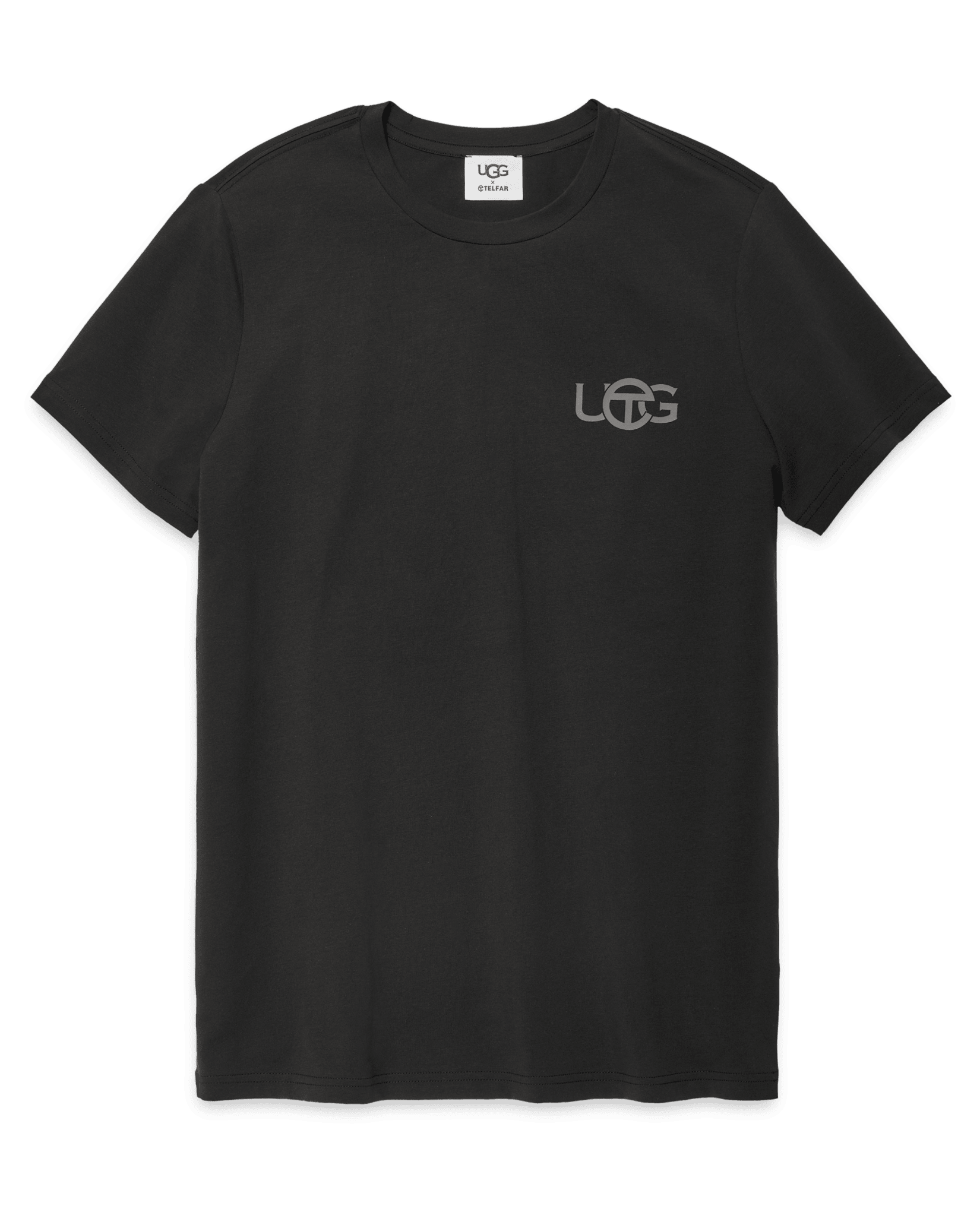 コラボ★大人気【UGG × TELFAR】ロゴ Tシャツ 半袖 UGG x TELFAR Crystal Logo Tee - Black
